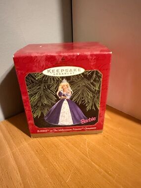 Barbie Purple & White Millennium Princess Keepsake Ornament